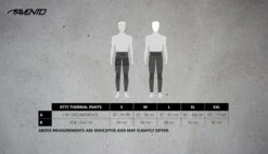 Avento Superior Thermobroek Heren - Zwart/Donkerblauw -Kampeerartikelen Korting 018019770128797c