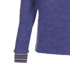 Ivanhoe Wollen Damestrui Dina Half Zip Paars -Kampeerartikelen Korting 045ab977bf168f1f