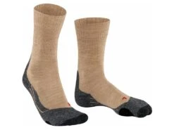 Falke TK2 Dames Wandelsokken - Beige -Kampeerartikelen Korting 12618 falke tk2 w wandelsokken beige zijkant ecommerce