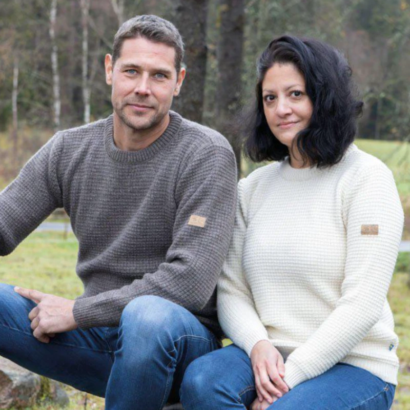 Ivanhoe NLS Petal Birch Heren Trui - Beige 6 Ivanhoe NLS Petal Birch Heren Trui - Beige - Afbeelding 4