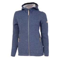 Ivanhoe Morel Hood Blauw Dames Vest