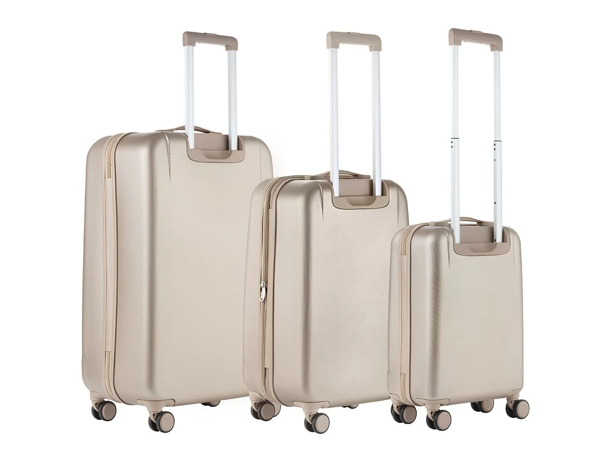 CarryOn Skyhopper 3-delige TSA Kofferset - Champagne 7 CarryOn Skyhopper 3-delige TSA Kofferset - Champagne - Afbeelding 5