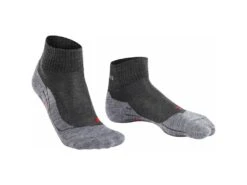 Falke TK5 Short Dames Wandelsokken - Grey -Kampeerartikelen Korting 233827 falke tk5 short dames wandelsokken grijs zijkant ecommerce