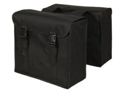 Greenlands Colourfull Zwart Dubbele Fietstas