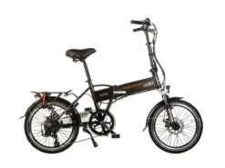 Lacros Trotter T200 Matzwart 13,6Ah Elektrische Vouwfiets