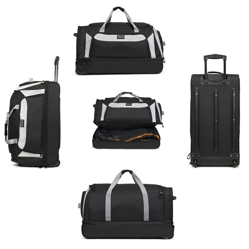 TravelZ 96 Liter Wieltas - Black 5 TravelZ 96 Liter Wieltas - Black - Afbeelding 3