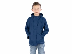 Ralka Sprinkle Kinder Regenjas Junior - Marine/Zwart -Kampeerartikelen Korting 3f16717fa330432b