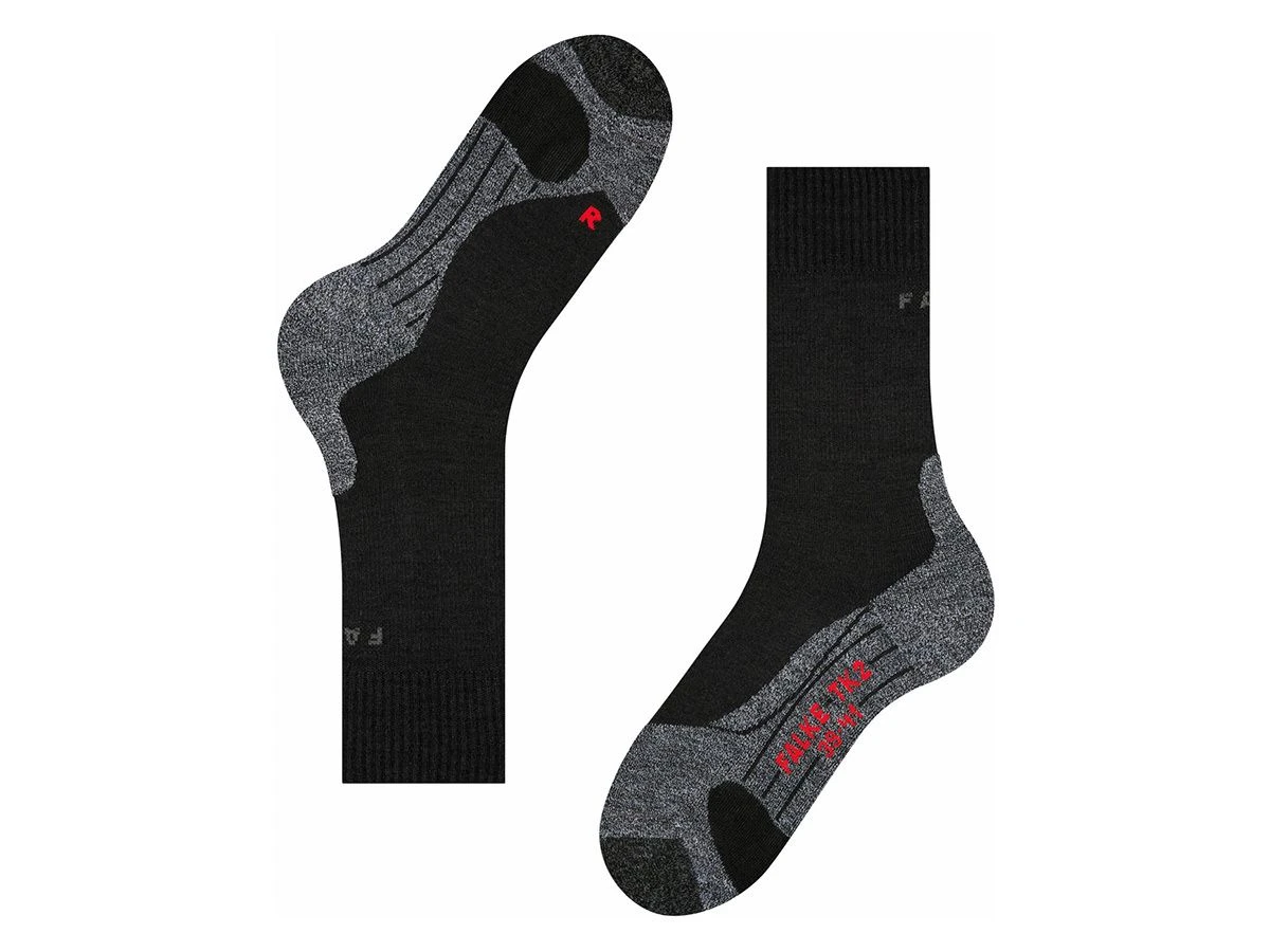 Falke TK2 Heren Wandelsokken - Black 7 Falke TK2 Heren Wandelsokken - Black - Afbeelding 5