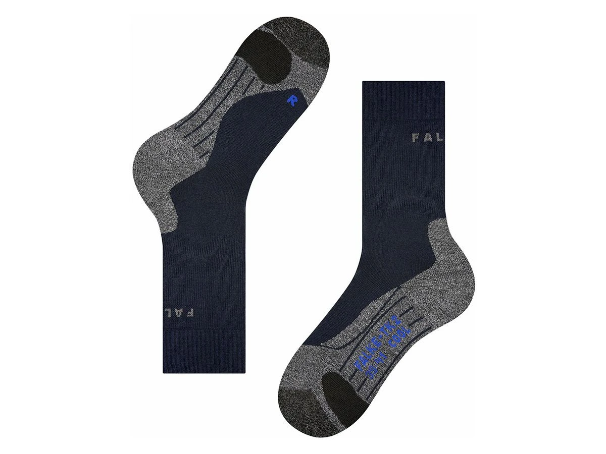 Falke TK2 Cool Heren Wandelsokken - Dark Blue 6 Falke TK2 Cool Heren Wandelsokken - Dark Blue - Afbeelding 4