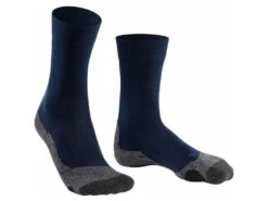 Falke TK2 Cool Dames Wandelsokken - Blue -Kampeerartikelen Korting 405253 falke tk2 cool w wandelsokken donkerblauw zijkant ecommerce