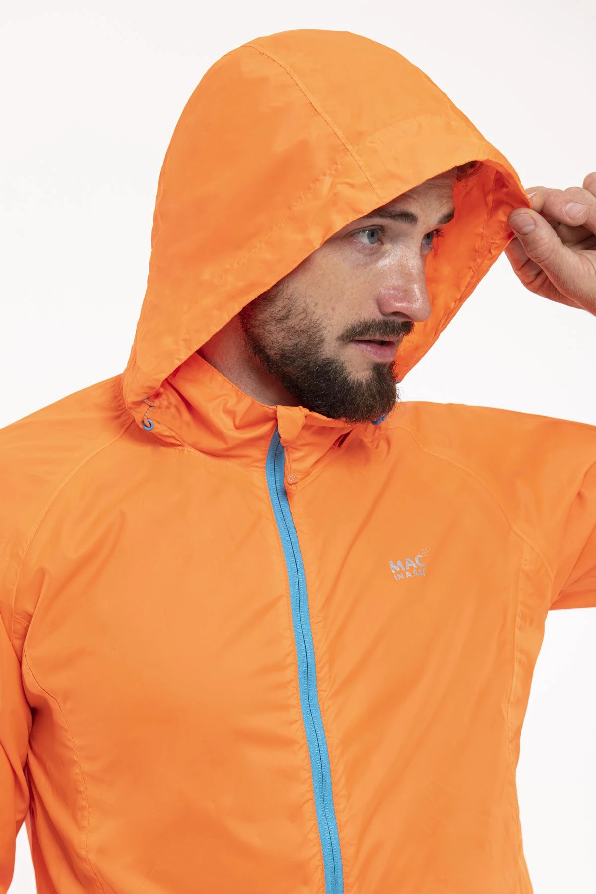 Mac In A Sac Neon Orange Regenjas 6 Mac In A Sac Neon Orange Regenjas - Afbeelding 4