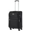 Travelz Softspinner 67cm TSA Reiskoffer - Black -Kampeerartikelen Korting 40a36d451a88d8b8