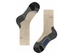 Falke TK2 Cool Dames Wandelsokken - Beige -Kampeerartikelen Korting 429699 falke tk2 cool w wandelsokken beige plat ecommerce