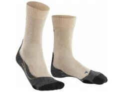 Falke TK2 Cool Dames Wandelsokken - Beige -Kampeerartikelen Korting 429699 falke tk2 cool w wandelsokken beige zijkant ecommerce
