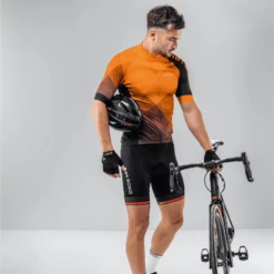 Löffler FZ Hotbond Oranje Heren Wielrenshirt -Kampeerartikelen Korting 43035cbea9f3dec6