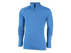 Nomad Rough Zip Heren Thermoshirt - Blue