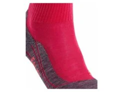 Falke TK5 Short Dames Wandelsokken - Pink -Kampeerartikelen Korting 455713 falke tk5 short dames wandelsokken rood bovenkant ecommerce