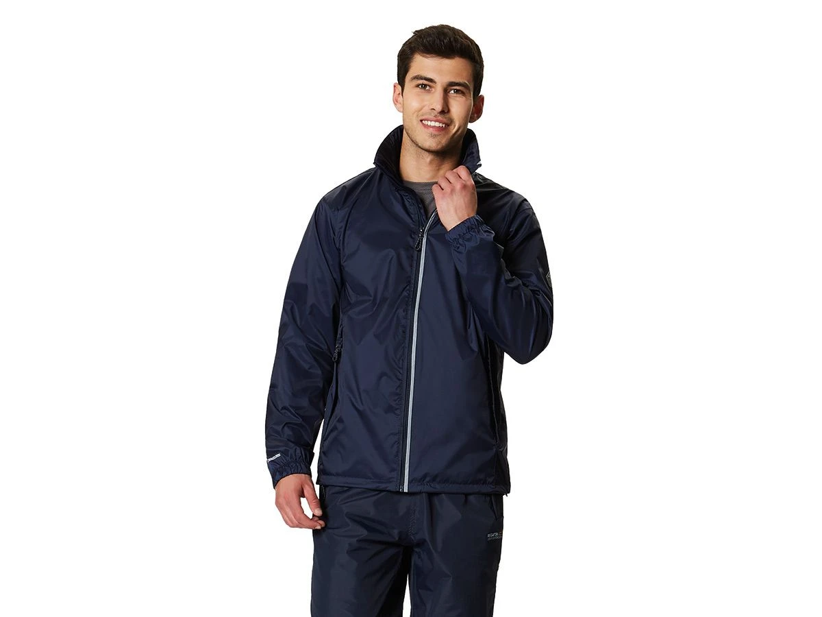 Regatta Lyle IV Heren Regenjas - Dark Blue 5 Regatta Lyle IV Heren Regenjas - Dark Blue - Afbeelding 3
