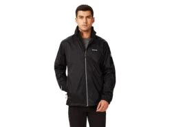 Regatta Lyle IV Heren Regenjas - Black -Kampeerartikelen Korting 475789 regatta lylie regenjas heren zwart3 ecommerce