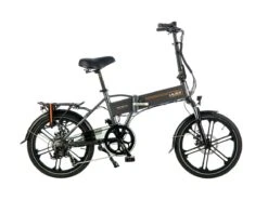 Lacros Trotter T400 Matgrijs 13,6Ah Elektrische Vouwfiets