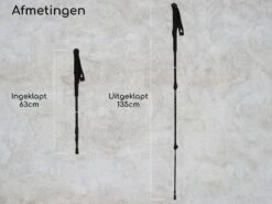 Hikr Wandelstokken - Red -Kampeerartikelen Korting 4d2dd4c872ceaaf5