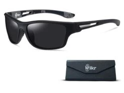 Hikr Gepolariseerde Zonnebril - Black