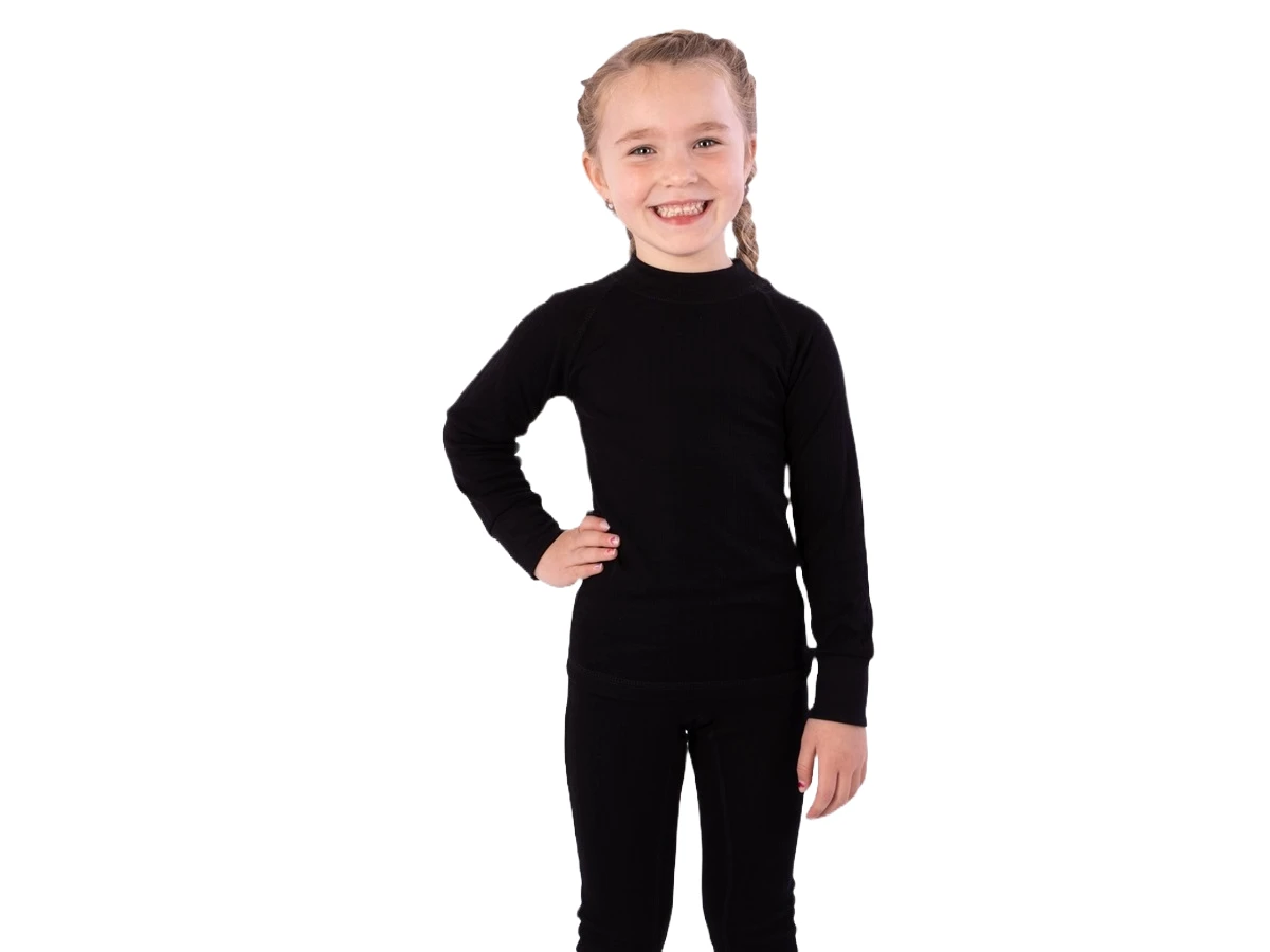Avento Thermoshirt Lange Mouw Junior - Zwart 5 Avento Thermoshirt Lange Mouw Junior - Zwart - Afbeelding 3