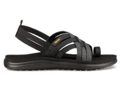 Teva Voya Strappy Hera Black Dames Sandalen