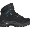 Lowa Renegade GTX Mid Wide Dames Wandelschoenen -Kampeerartikelen Korting 535139 lowa renegade gtx mid ws wide asphalt turquoise ecommerce