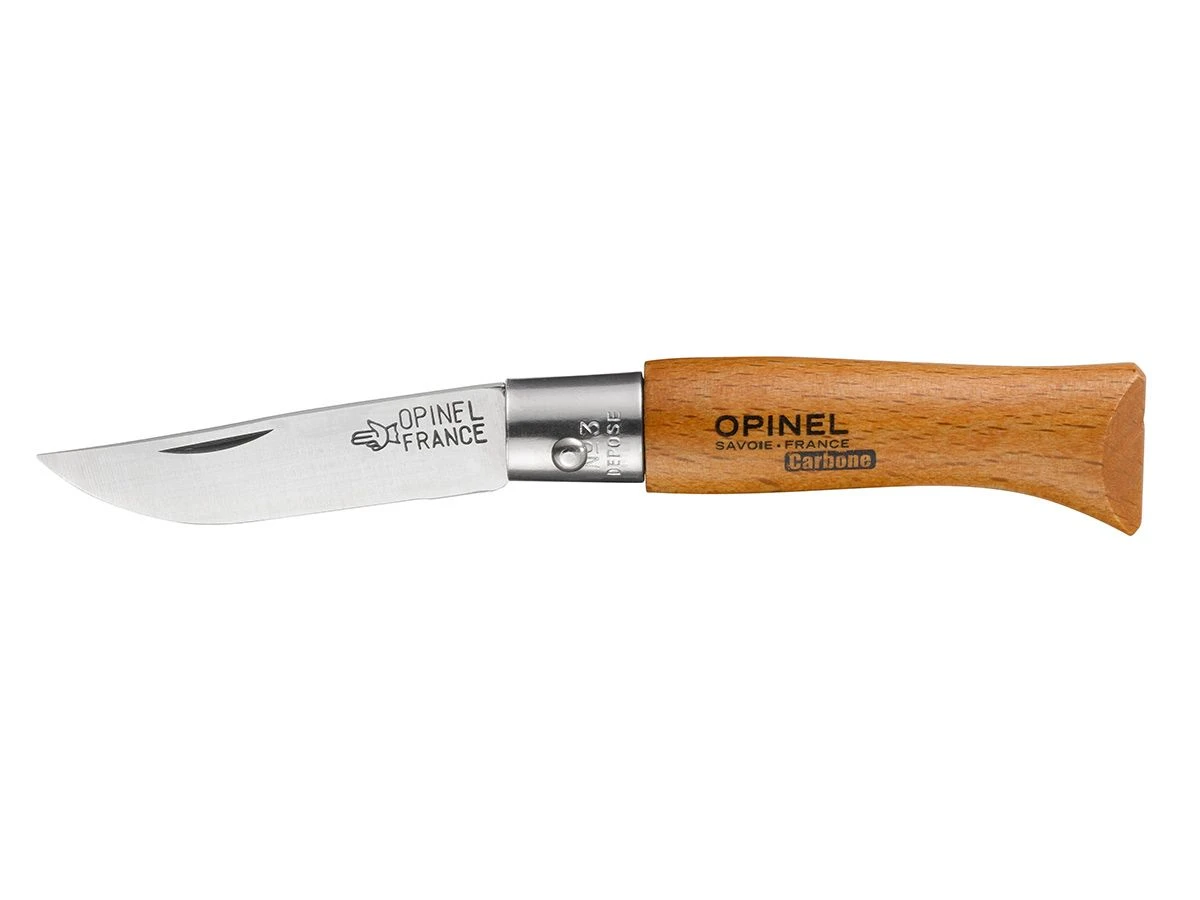 Opinel Classic Carbon N°03 Zakmes 3 Opinel Classic Carbon N°03 Zakmes