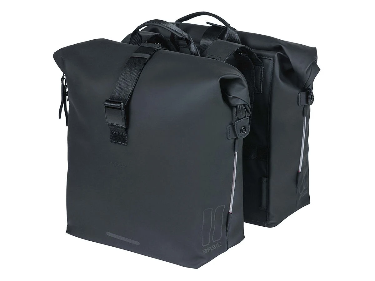 Basil SoHo Nordlicht Dubbele Fietstas 3 Basil SoHo Nordlicht Dubbele Fietstas