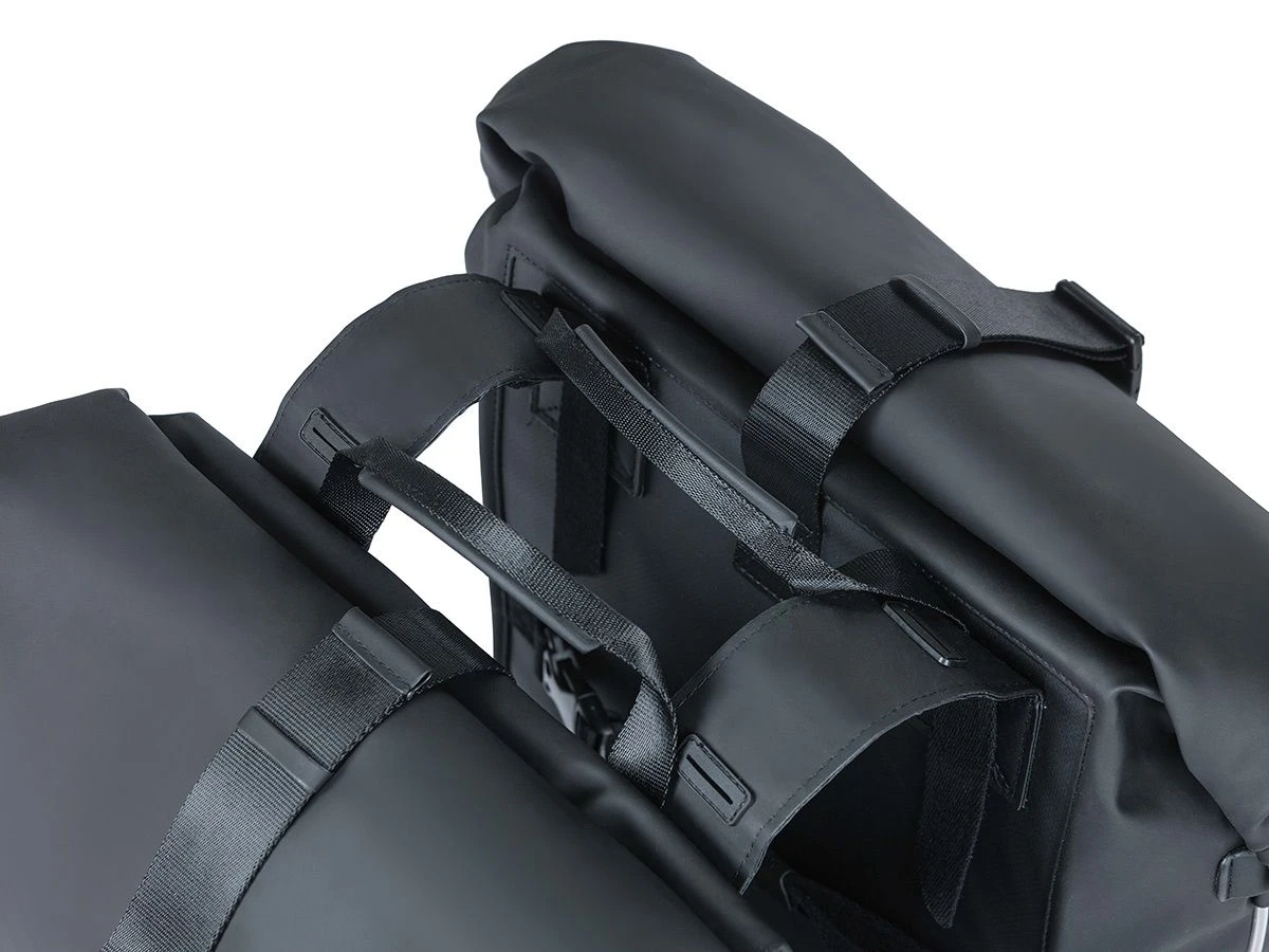 Basil SoHo Nordlicht Dubbele Fietstas 6 Basil SoHo Nordlicht Dubbele Fietstas - Afbeelding 4