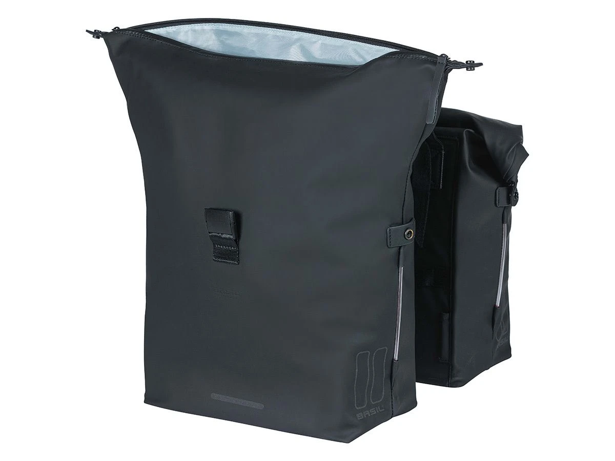 Basil SoHo Nordlicht Dubbele Fietstas 8 Basil SoHo Nordlicht Dubbele Fietstas - Afbeelding 6