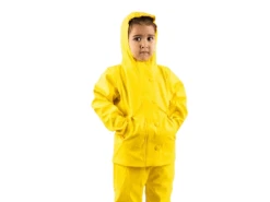 Ralka Sprinkle Kinder Regenjas Junior - Geel/Wit -Kampeerartikelen Korting 58b199261db8aa1e