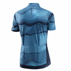 Loeffler Barkly Blauw Dames Fietsshirt -Kampeerartikelen Korting 5d5a84c4157a3f07