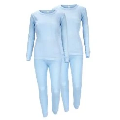 Black Snake Cozy Blue 2-Pack Dames Thermo-ondergoed Set