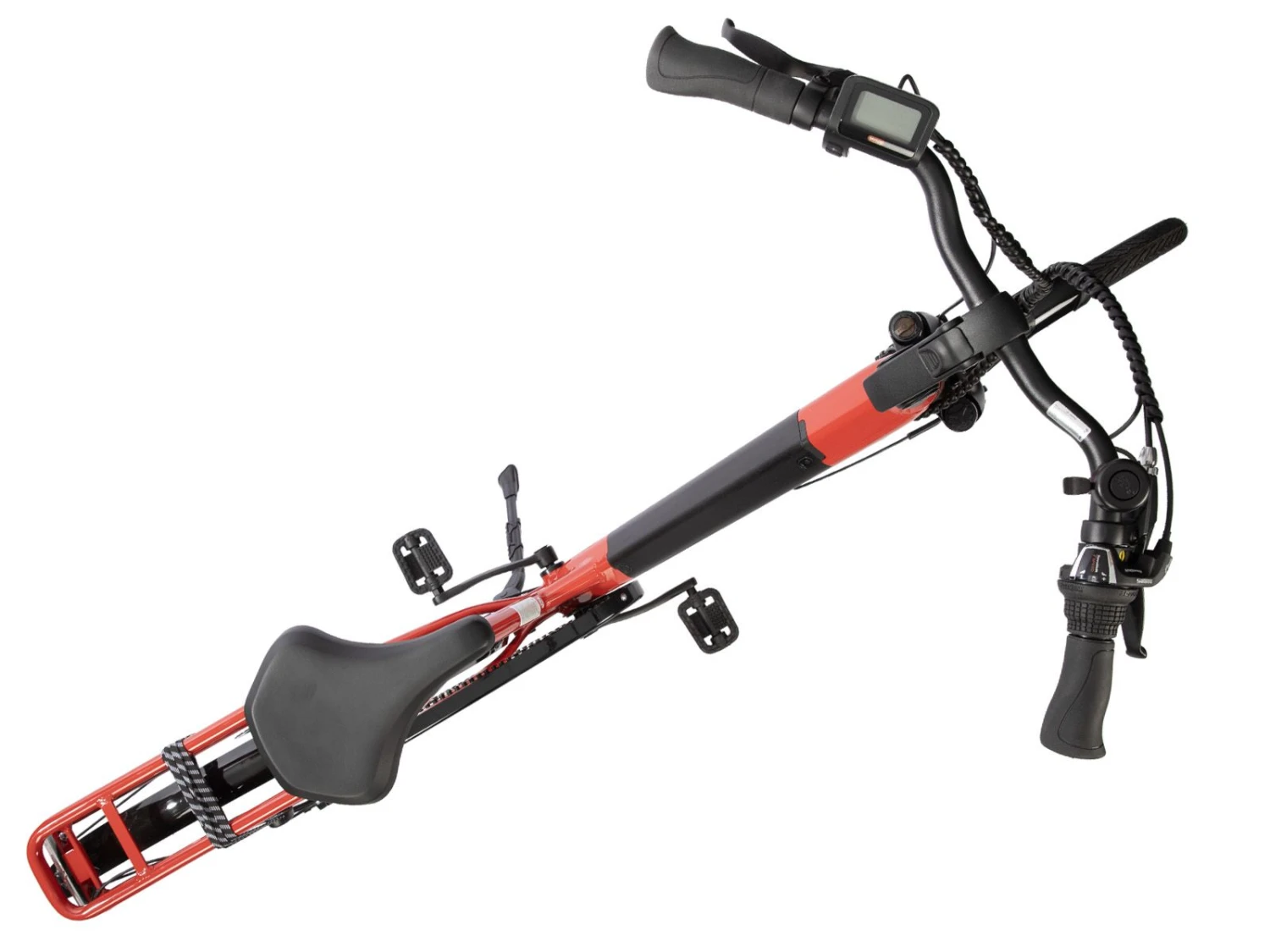 Merkloos Villette L' Amant E-bike 13Ah Elektrische Damesfiets - Red 6 Merkloos Villette L' Amant E-bike 13Ah Elektrische Damesfiets - Red - Afbeelding 4