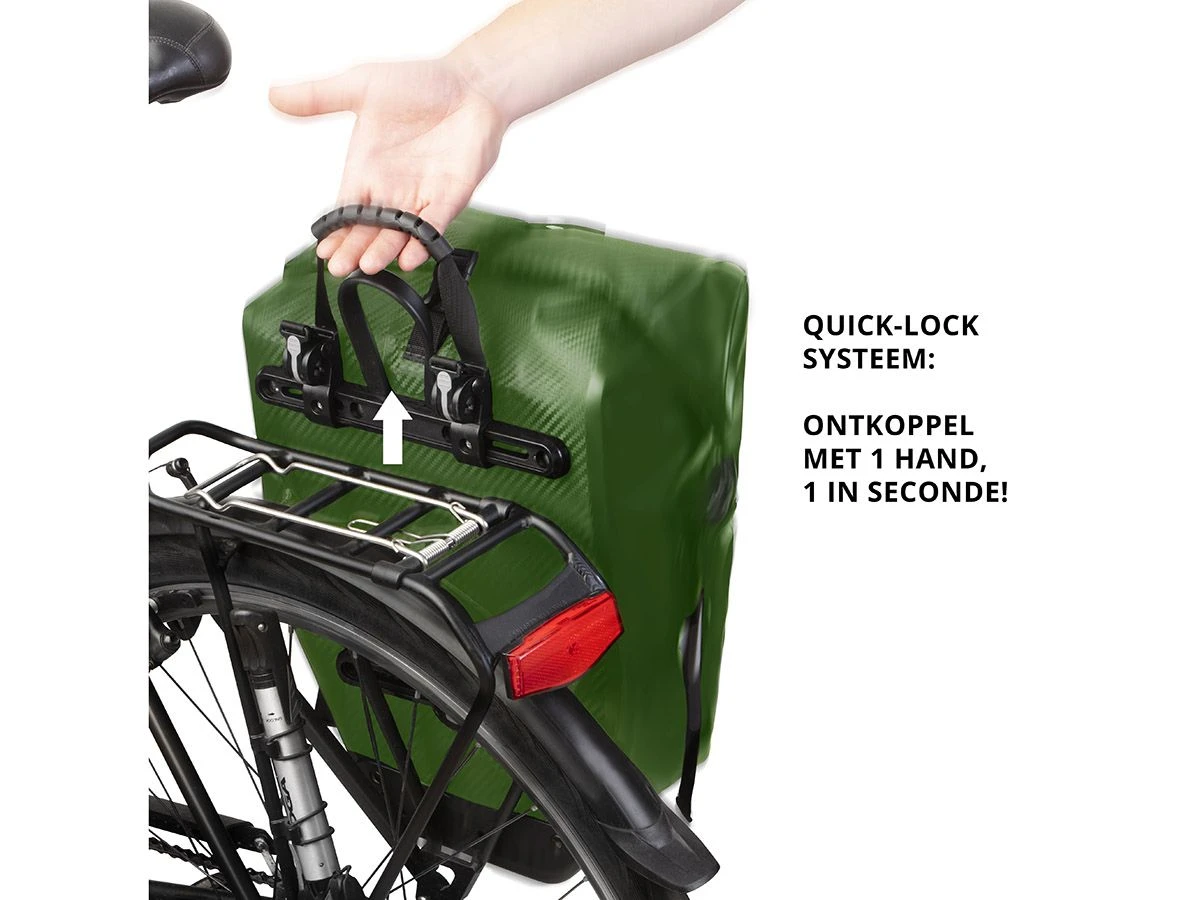 Dutch Mountains 24 Liter Enkele Fietstas 6 Dutch Mountains 24 Liter Enkele Fietstas - Afbeelding 4