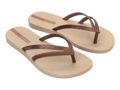 Ipanema Bossa Dames Slippers - Beige/Copper