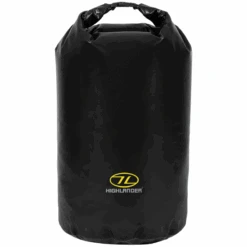 Merkloos Highlander Dry Bag Tri-Laminate PVC 44 Zwarte Waterdichte Tas