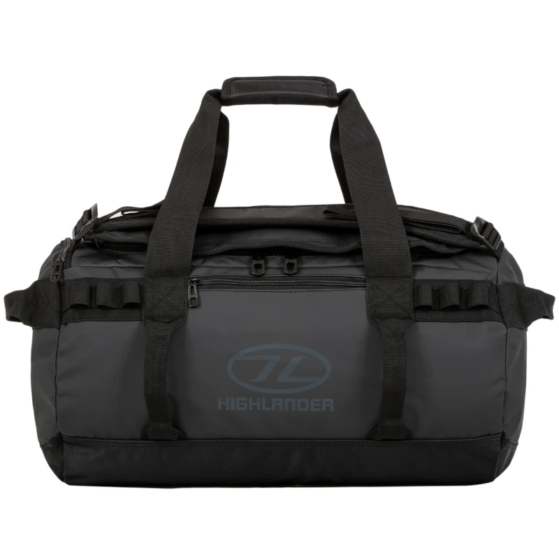 Merkloos Highlander Storm Kitbag 30 Zwarte Sporttas 4 Merkloos Highlander Storm Kitbag 30 Zwarte Sporttas - Afbeelding 2