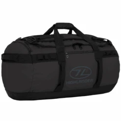 Merkloos Highlander Storm Kitbag 65 Zwarte Weekendtas -Kampeerartikelen Korting 628b628738b7c2.89787231