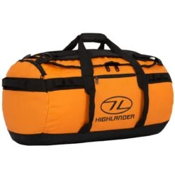 Merkloos Highlander Storm Kitbag 45 Oranje Sporttas