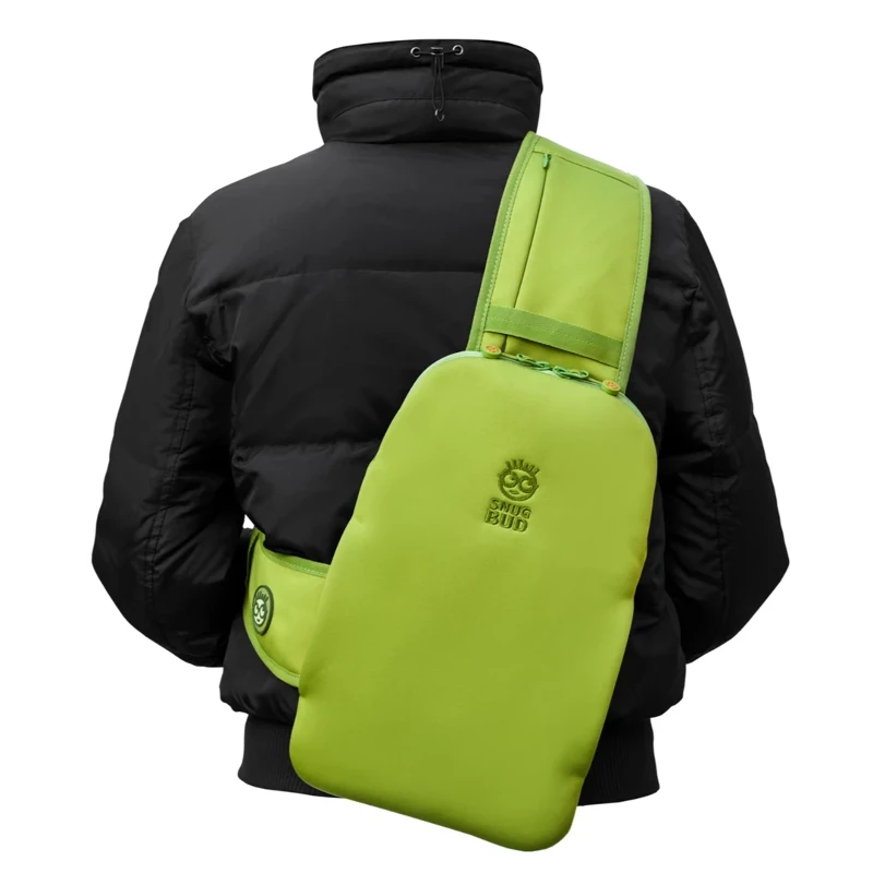 Merkloos Snugbud Classic Groen/oranje Rugzak Met Warmte Kruik 5 Merkloos Snugbud Classic Groen/oranje Rugzak Met Warmte Kruik - Afbeelding 3