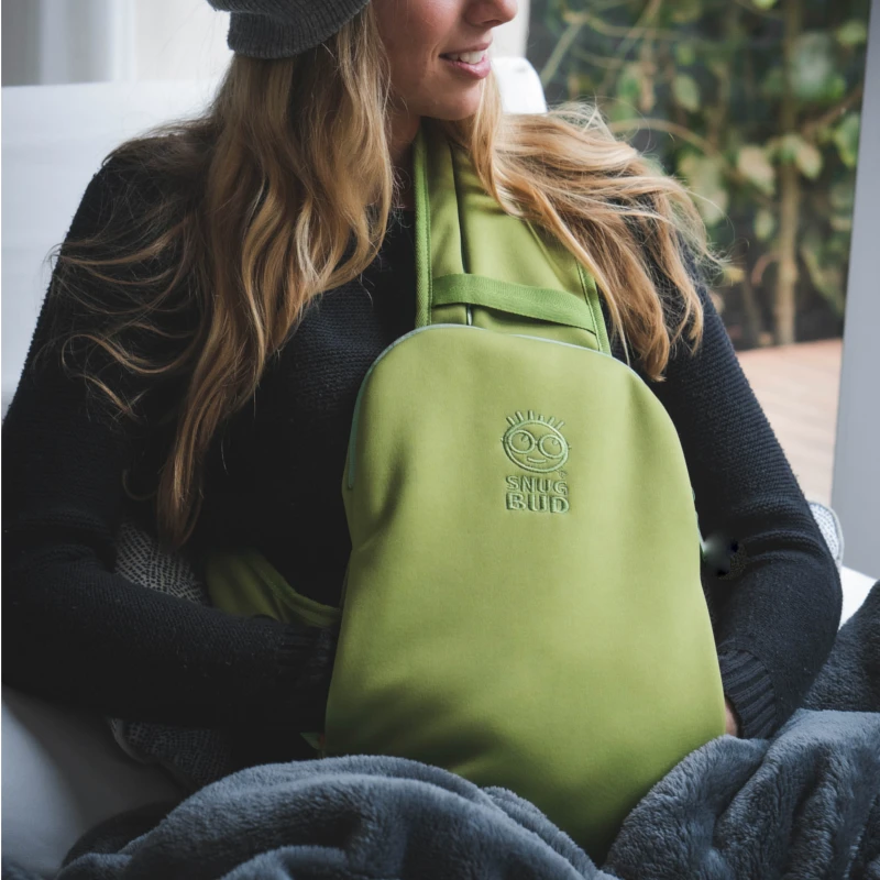 Merkloos Snugbud Classic Groen/oranje Rugzak Met Warmte Kruik 8 Merkloos Snugbud Classic Groen/oranje Rugzak Met Warmte Kruik - Afbeelding 6