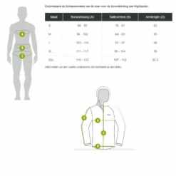 Merkloos Highlander Coll Met Tecloft Jas -Kampeerartikelen Korting 62d6c2811016f3.85686142
