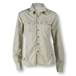 Wolf Camper Lagoon Sand Dames Shirt