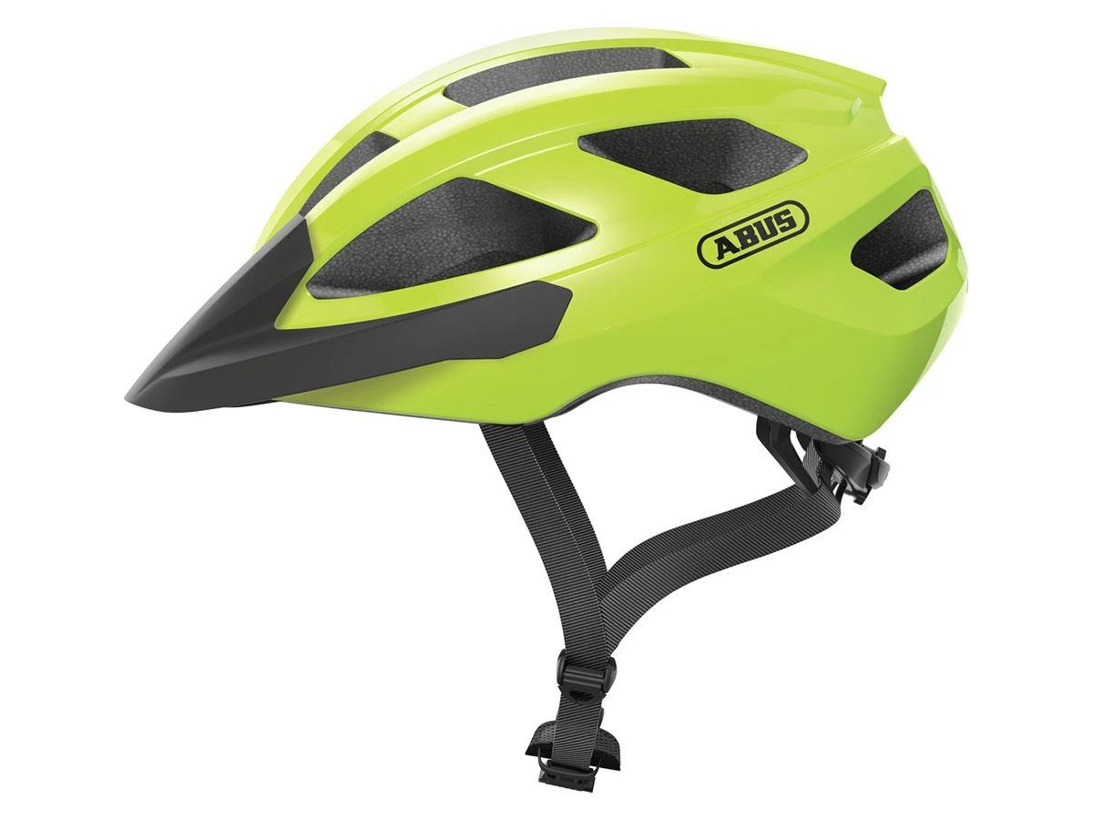 Abus Macator MIPS Signal Yellow Fietshelm 3 Abus Macator MIPS Signal Yellow Fietshelm