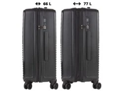CarryOn Transport 67 Cm Reiskoffer - Black -Kampeerartikelen Korting 636bc7e567d1a1.67113424
