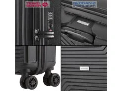 CarryOn Transport 67 Cm Reiskoffer - Black -Kampeerartikelen Korting 636bc7e56f14d0.32812489